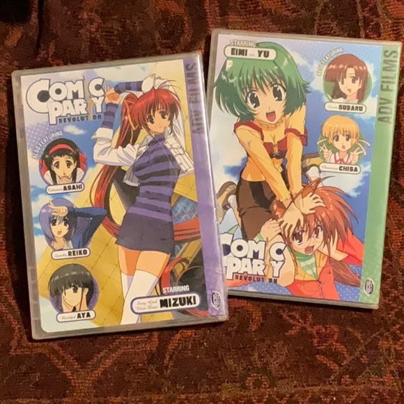 Comic Party Anime DVD lot volume 1 and 2 FACTORY SEALED NEW - Picture 1 of 4